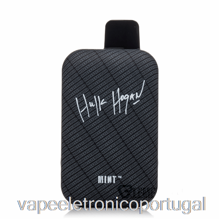 Vape Eletrônico Hulk Hogan Hollywood Hogan 8000 Descartável Menta